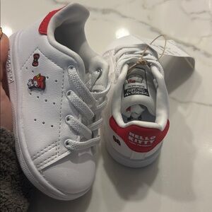 Adidas x HELLO KITTY Stan Smith Classic White Toddler/Walker Shoe